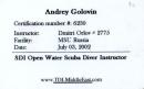 SDI Open Water Scuba Diver Instructor