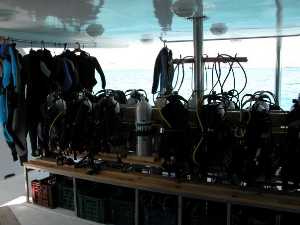 Dive deck