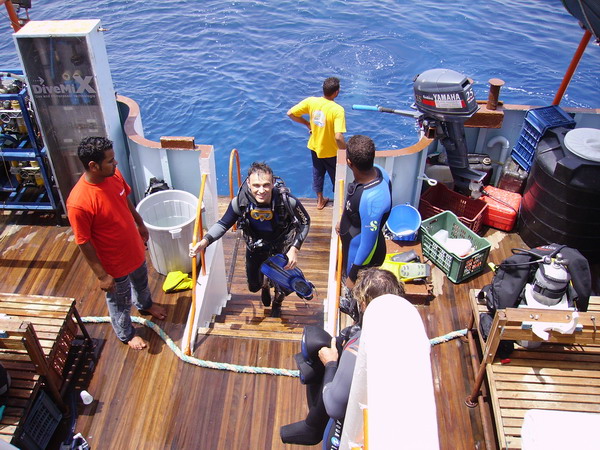 Dive deck.  Shalakami Explorer.