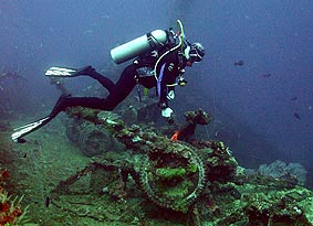 Truk Lagoon Micronesia