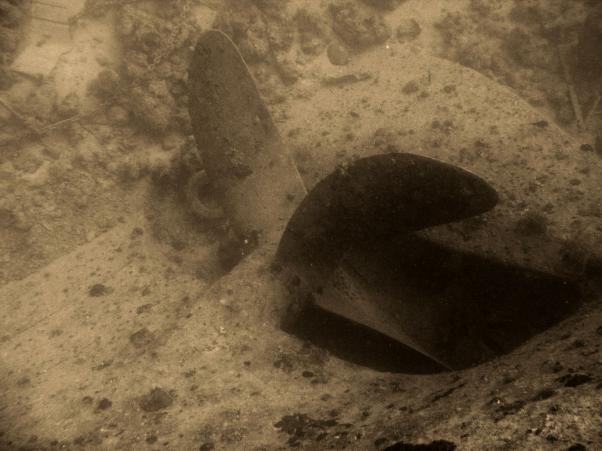 Thistlegorm...propeller