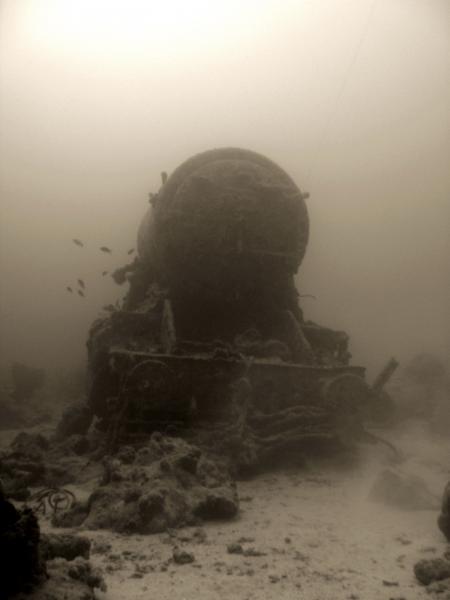 Thistlegorm. Locomotive