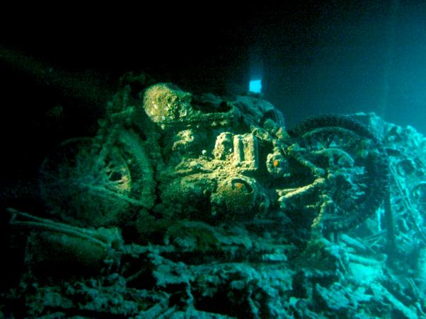 Thistlegorm. Motorbike