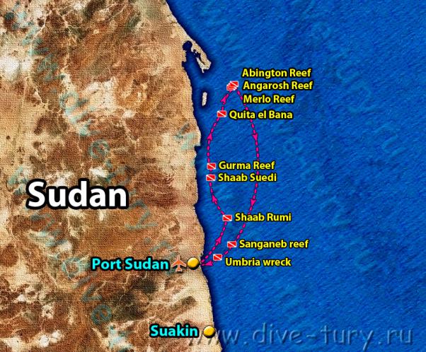 Северный маршрут. Судан.